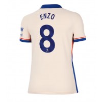 Camisa de Futebol Chelsea Enzo Fernandez #8 Equipamento Secundário Mulheres 2024-25 Manga Curta